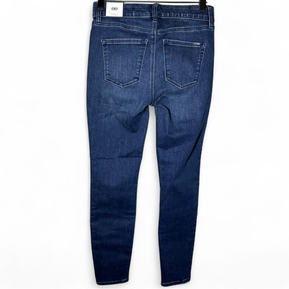 NEW White House Black Market Mid Rise Super Skinny Jeggings Size 00 - Picture 3 of 3